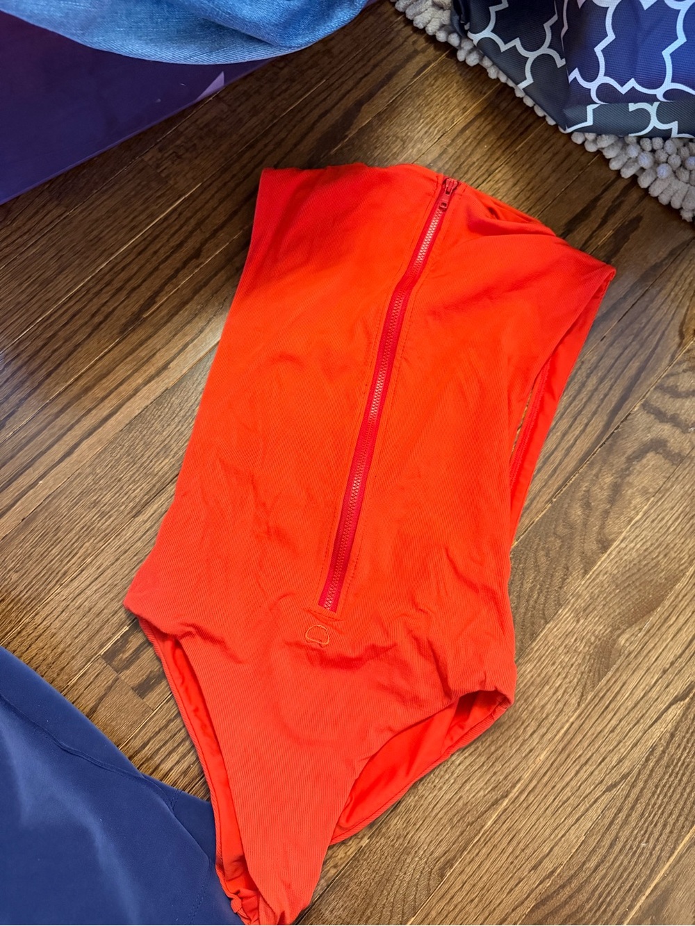 Red One-Piece Swimsuit